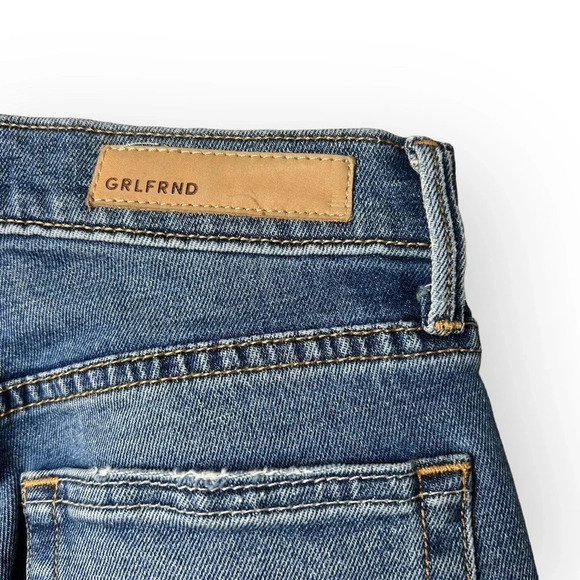 GRLFRND Karolina High-Rise Skinny Blue Midnight - Picture 7 of 10